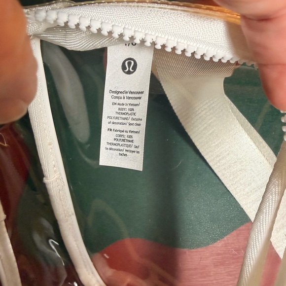 2 Lululemon Transparent Belt Bags with White and black Accents!! - Picture 6 of 8